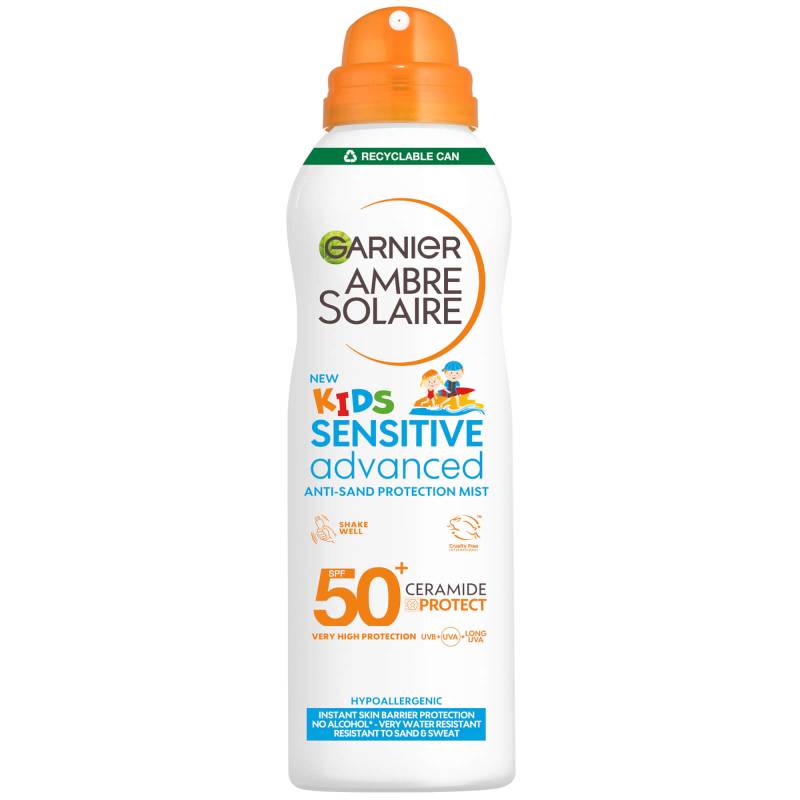 Garnier Ambre Solaire Kids' SPF 50+ Sensitive Advanced Anti-Sand Mist 150ml von Garnier