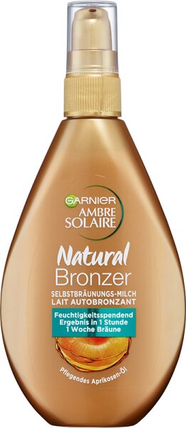 Garnier Ambre Solaire Natural Bronzer Selbstbräunungs-Milch Selbstbräunungsmilch 200ml von Garnier