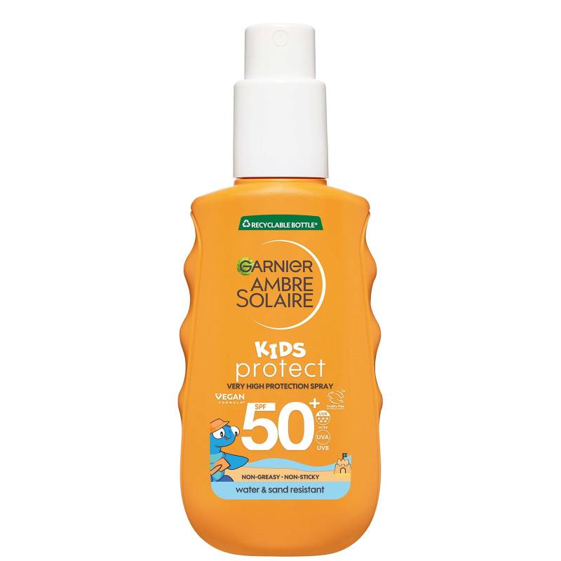 Garnier Ambre Solaire SPF 50+ Kids Sun Cream Spray, 150ml Garnier Ambre Solaire SPF 50+ Kids Sun Cream Spray, 150ml von Garnier