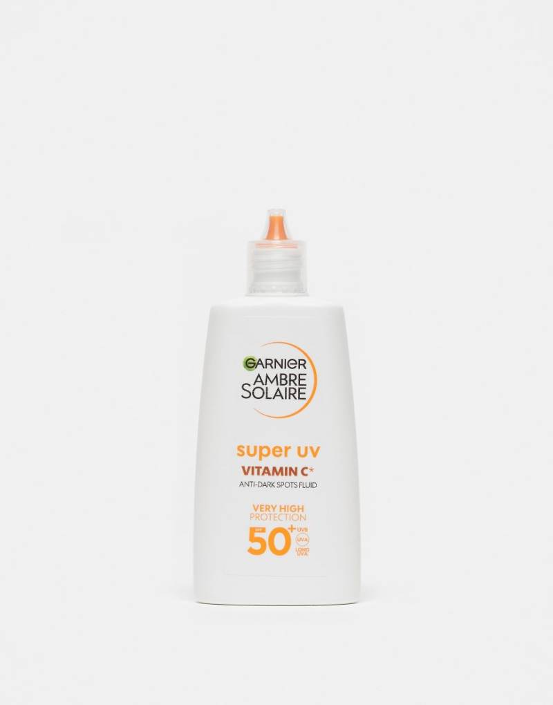 Garnier - Ambre Solaire Super UV Vitamin C - Gesichtsfluid mit LSF 50+, 40 ml-Keine Farbe von Garnier