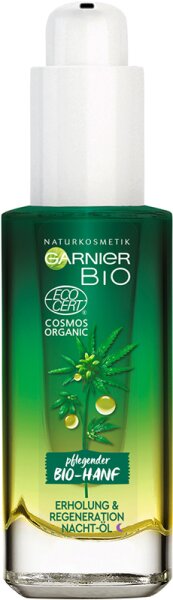 Garnier Bio Regenerierender Hanf Nacht-Öl Gesichtsöl 30ml von Garnier