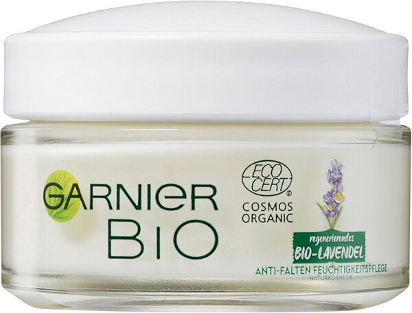 Garnier Bio Straffender Lavendel Aufpolsternde Tagespflege Gesichtscreme 50ml von Garnier