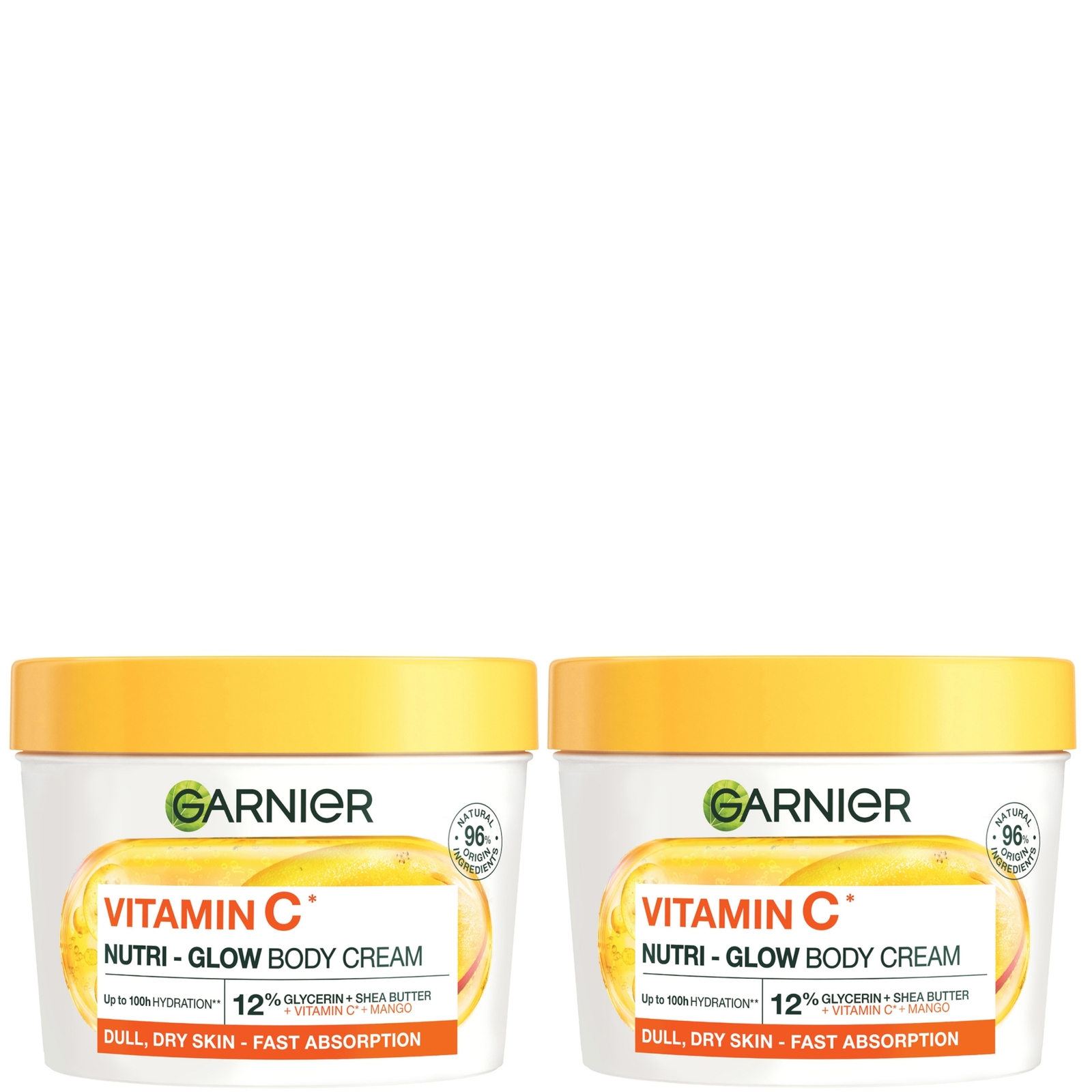 Garnier Body Superfood, Nourishing Body Cream Duos - Vitamin C and Mango von Garnier