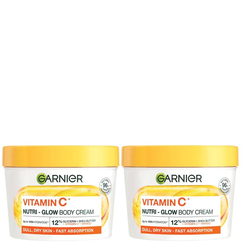 Garnier Body Superfood, Nourishing Body Cream Duos - Vitamin C and Mango von Garnier