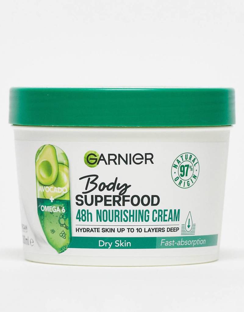 Garnier - Body Superfood - Pflegende Körpercreme für trockene Haut, 380 ml-Keine Farbe Garnier - Body Superfood - Pflegende Körpercreme für trockene Haut, 380 ml-Keine Farbe von Garnier