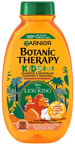 Garnier Botanische Therapie Aprikose und Baumwollblüte Shampoo 2in1 Kinder König Löwe 250ml von Garnier