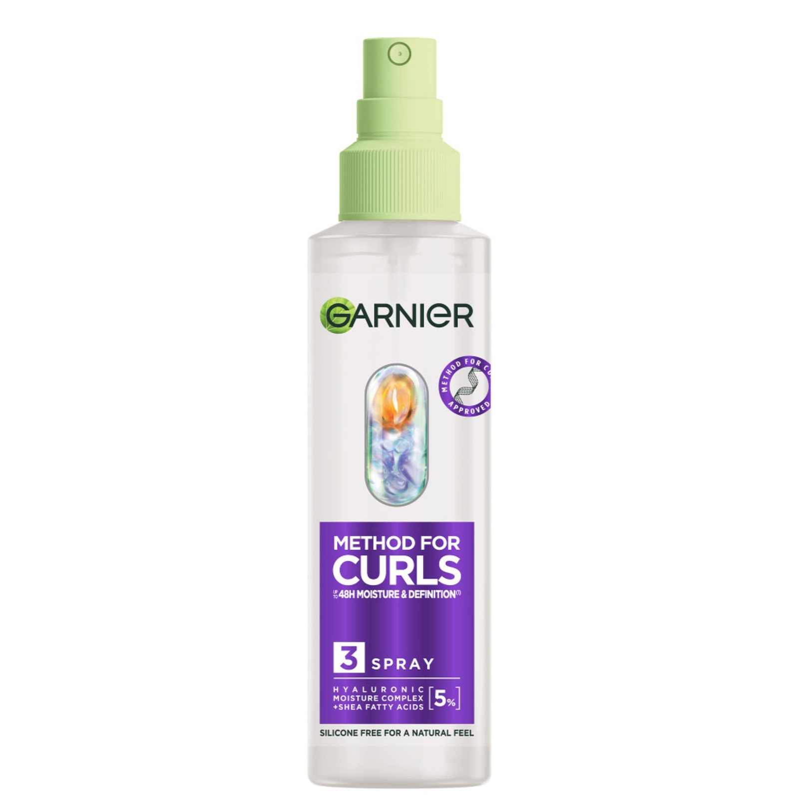 Garnier Method For Curls Spray, up to 48H moisture and definition 150ml von Garnier