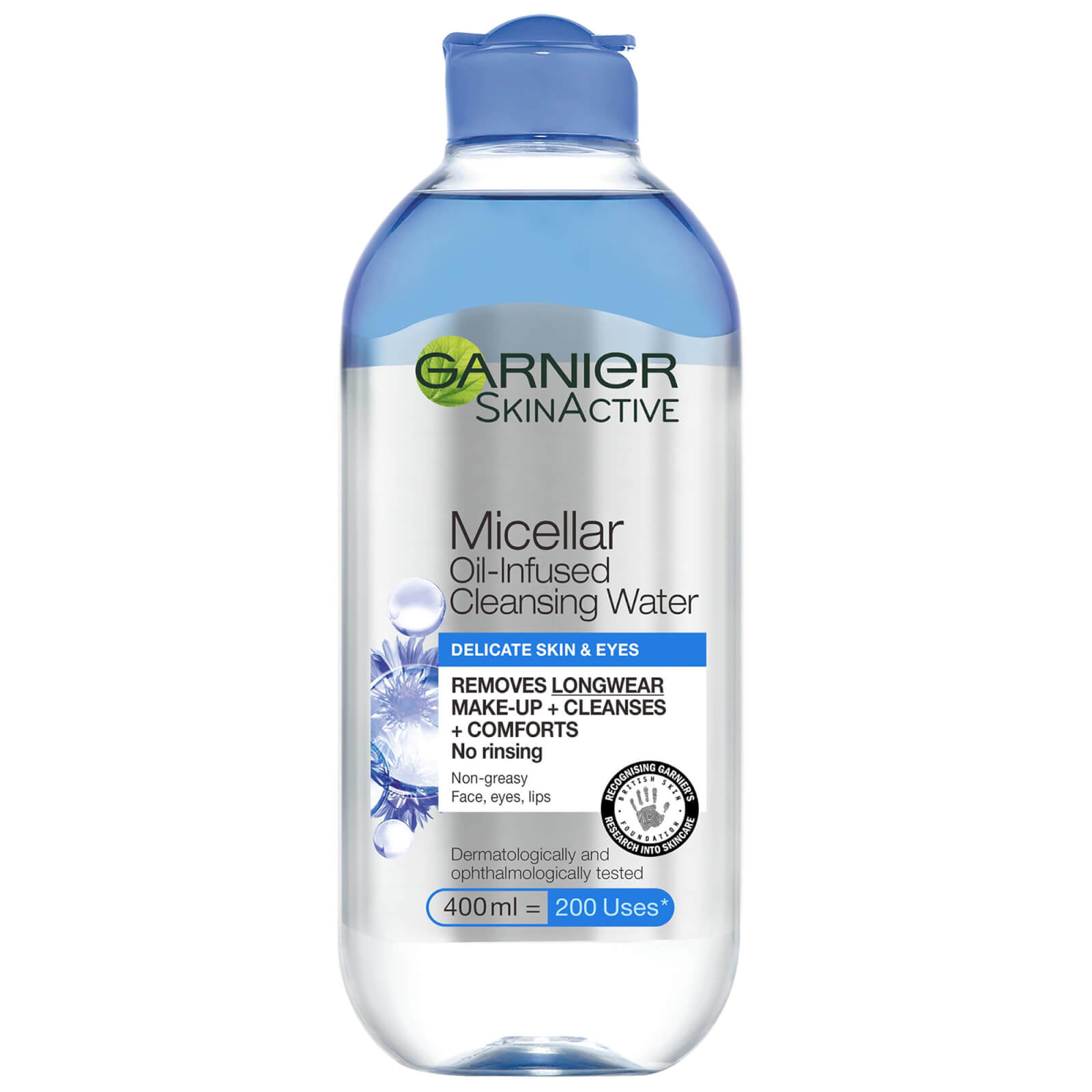 Garnier Micellar Water Facial Cleanser and Makeup Remover for Delicate Skin and Eyes 400ml von Garnier