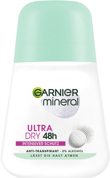 Garnier Mineral Ultra Dry 48h Roll-On Anti-Transpirant Deo Roll-On 50ml von Garnier