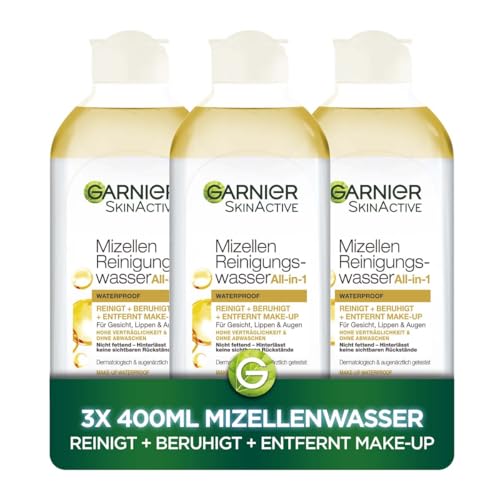 Garnier Mizellen Reinigungswasser All-in-1 Waterproof-Set von Garnier