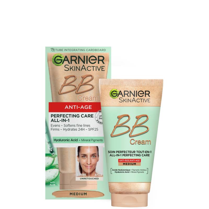 Garnier SkinActive BB Cream Anti-Aging Tinted Moisturiser SPF25 - Medium von Garnier