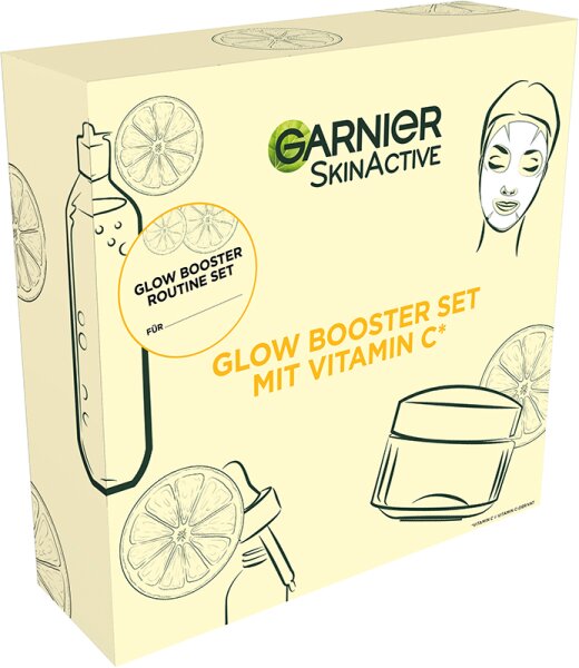 Garnier SkinActive Glow Booster Set Vitamin C Pflegeset 1Stk von Garnier