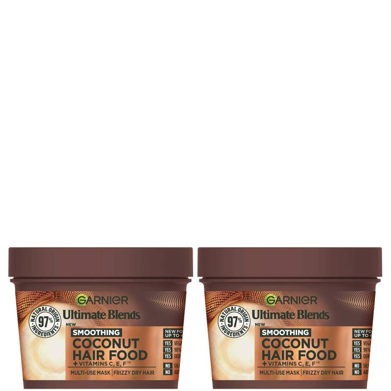Garnier Ultimate Blends Coconut 3-in-1 Frizzy Hair Mask Duo von Garnier