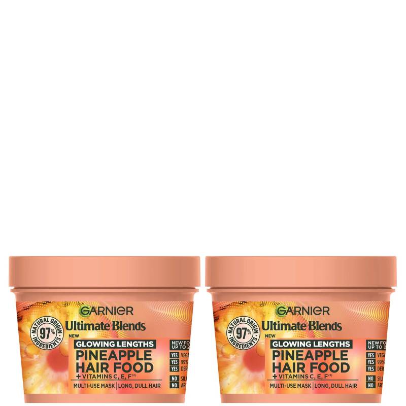 Garnier Ultimate Blends Pineapple 3-in-1 Glowing Hair Mask Duo von Garnier