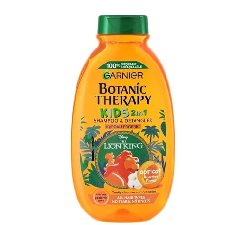 Garnier Whole Blends Kids 2-in1 Shampoo, Apricot and Cotton Flower 250 mL von Garnier