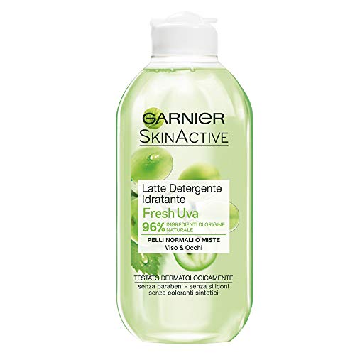 Make-up Entferner latte detergente idratante Gesicht e occhi per pelli normali o miste purificante+struccante fresh essential 200ml von Garnier