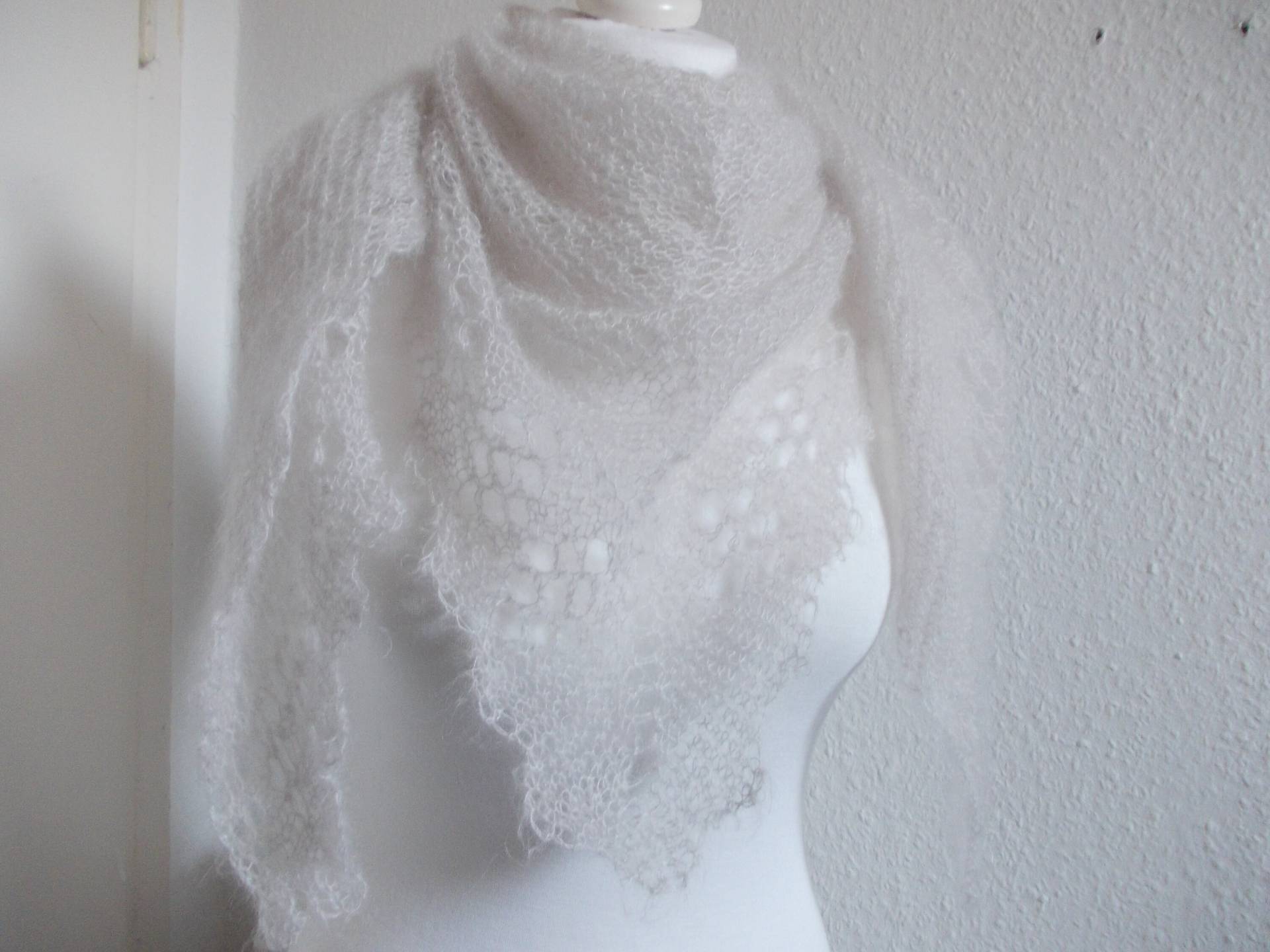 Kidsilk-Dreiecktuch - Kreide Kidsilk-Dreiecktuch - Kreide von Garnmaus