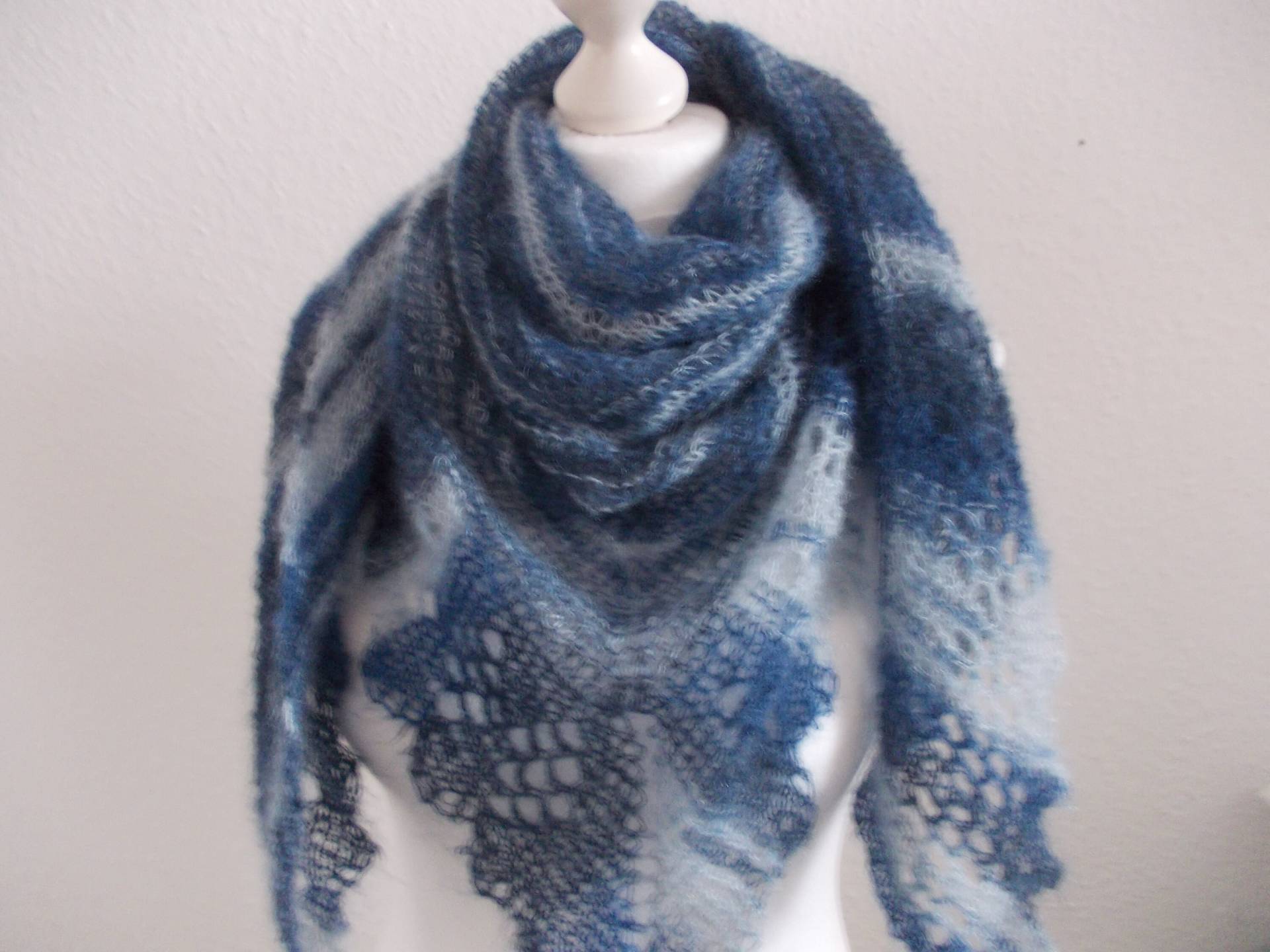 Kidsilk-Dreiecktuch - Sea Mist Kidsilk-Dreiecktuch - Sea Mist von Garnmaus