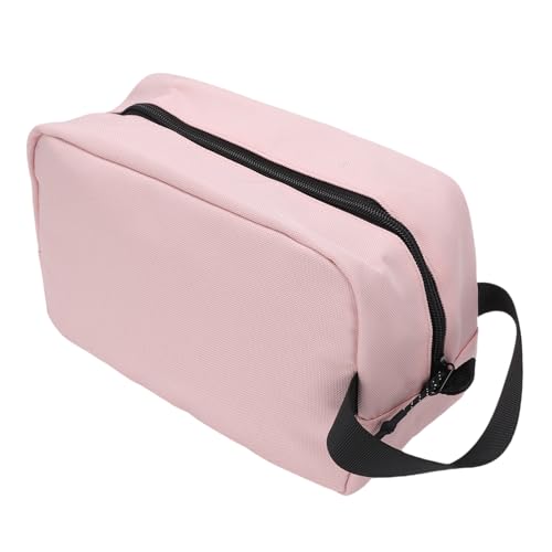 Garosa Männer Reisen Toilettenbeutel Hängende Toilettenorganisator Tragbarer Rasierwaschbeutel mit 1 Hauptfach 3 -Mesh -Taschen für Business Trip Travel Badezimmer Lagerung (PINK) von Garosa