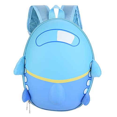 Kid Kleinkind Rucksack Cute Cartoon Jungen Mädchen Schultasche Flugzeug Muster Bookbags für Baby Kind Kind(Blue) von Garosa