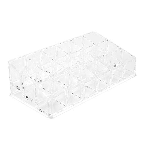 Make-up Cosmetic Organizer 18 Slots Acryl Lippenstift Organizer Display Halter Tragbare Transparente Aufbewahrungsbox für Damen Make-up Cosmetic Organizer 18 Slots Acryl Lippenstift Organizer Display Halter Tragbare Transparente Aufbewahrungsbox für Damen von Garosa