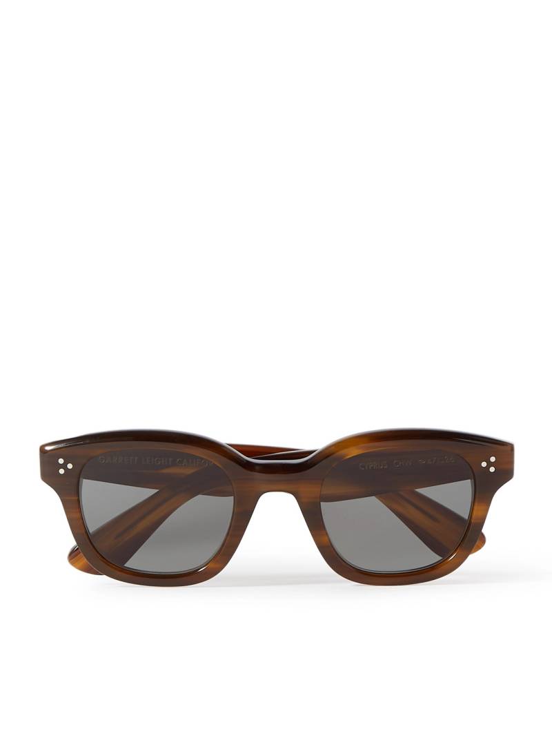 Garrett Leight California Optical - Cyprus Square-Frame Acetate Sunglasses - Men - Tortoiseshell von Garrett Leight California Optical