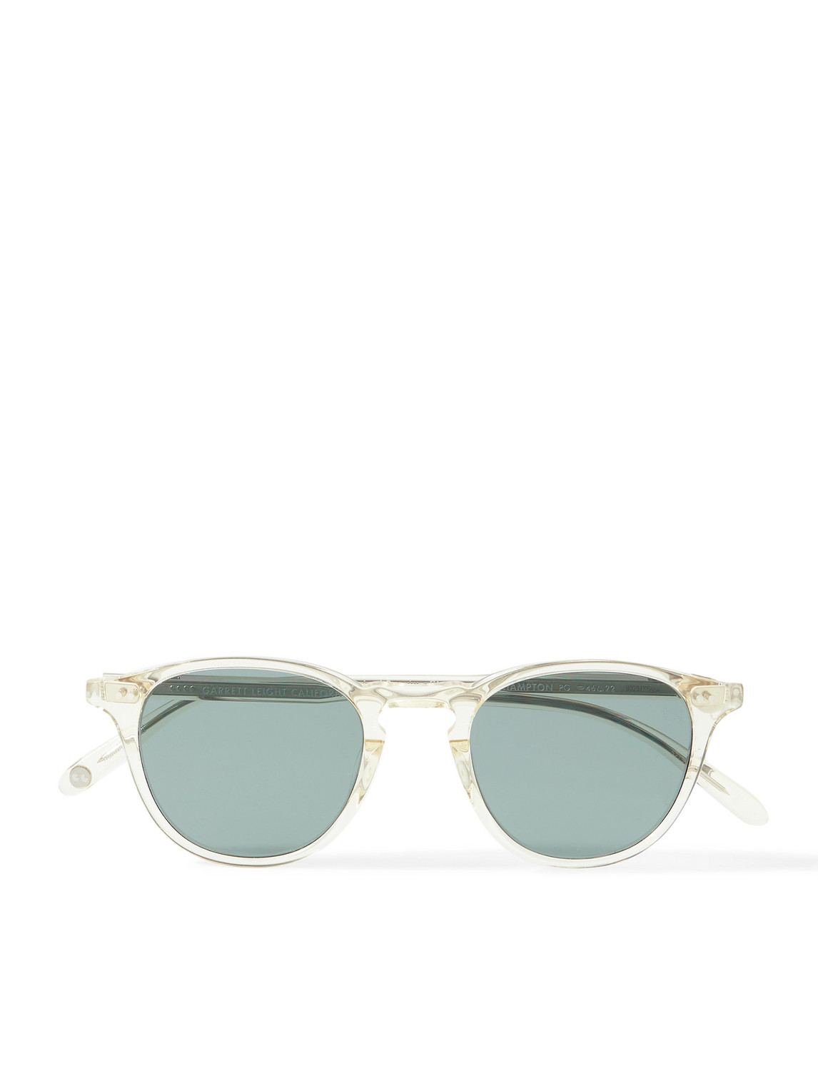 Garrett Leight California Optical - Hampton Round-Frame Acetate Polarised Sunglasses - Men - Neutrals Garrett Leight California Optical - Hampton Round-Frame Acetate Polarised Sunglasses - Men - Neutrals von Garrett Leight California Optical