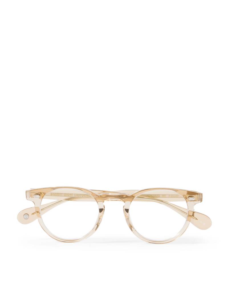 Garrett Leight California Optical - Hercules Round-Frame Acetate Optical Glasses - Men - Neutrals von Garrett Leight California Optical