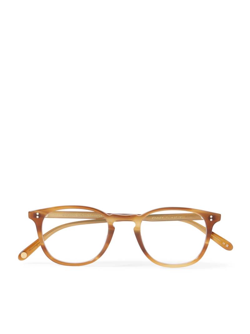 Garrett Leight California Optical - Kinney Round-Frame Acetate Optical Lenses - Men - Brown von Garrett Leight California Optical