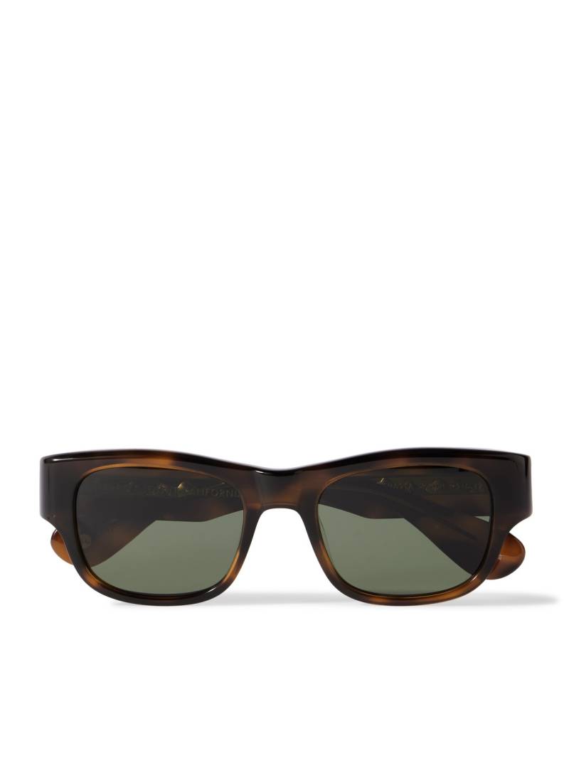 Garrett Leight California Optical - Shasta D-Frame Tortoiseshell Acetate Polarised Sunglasses - Men - Tortoiseshell von Garrett Leight California Optical
