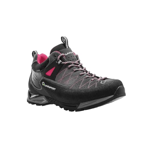 Garsport Damen Mountain TECH Low WP Woman Trekking Shoe, Anthrazit Fuchsia, 41 EU von Garsport
