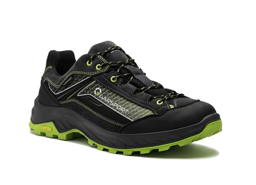 Garsport Herren MIKENO Low WP Trekking Shoe, Anthrazit Lime, 37 EU von Garsport