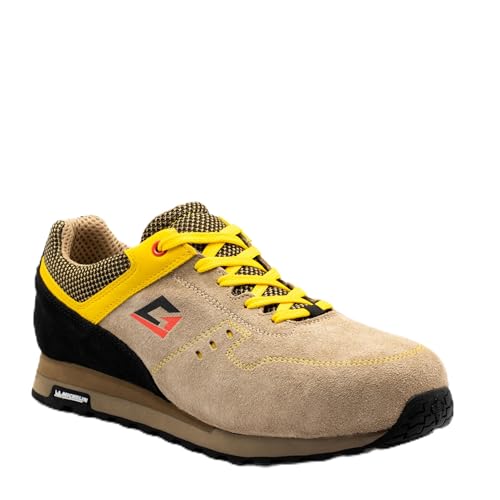 Garsport Herren VALLELUNGA 1 S1P Safety Shoe, Taupe Yellow, 45 EU von Garsport