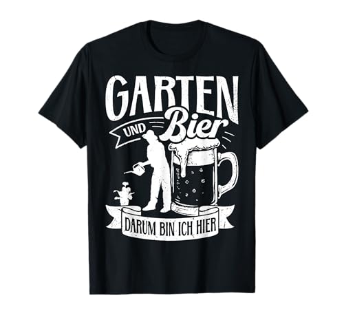 Garten Bier Vatertag Lustig Saufen Spruch Spaß Papa Männer T-Shirt Garten Bier Vatertag Lustig Saufen Spruch Spaß Papa Männer T-Shirt von Garten Bier Lustig Vatertag Männer Geschenkidee