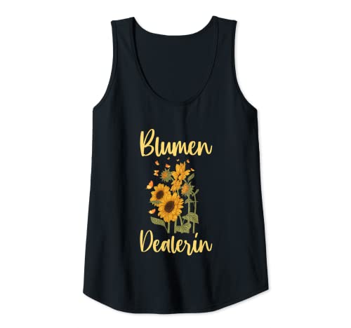 Damen Blumen Dealerin Floristin Gärtnerin Garten Sonnenblumen Tank Top Damen Blumen Dealerin Floristin Gärtnerin Garten Sonnenblumen Tank Top von Garten & Floristin Spruch Kleidung Für Frauen