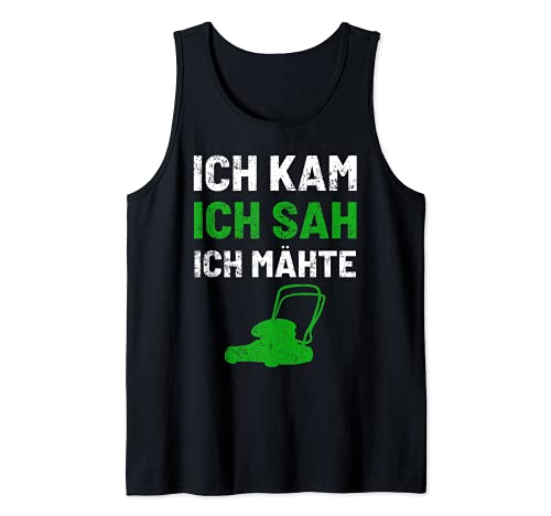 Rasentraktor Rasenmäher Mähen Rasen Tank Top Rasentraktor Rasenmäher Mähen Rasen Tank Top von Gartenarbeit Rentner Gärtner Lustig Geschenk