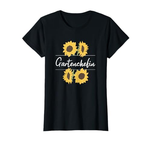 Gartenfreund Gartenchefin Damen Sonnenblume-T-Shirt Schwarz S Klassisch Geblümt Halbarm Rundhals-Ausschnitt Frühling Herbst Geburtstag Muttertag Schrebergarten Koch Hobby Gärtner Gärtner T-Shirt Gartenfreund Gartenchefin Damen Sonnenblume-T-Shirt Schwarz S Klassisch Geblümt Halbarm Rundhals-Ausschnitt Frühling Herbst Geburtstag Muttertag Schrebergarten Koch Hobby Gärtner Gärtner T-Shirt von Gartenfreund Gartenchefin Garten Geschenke Frauen