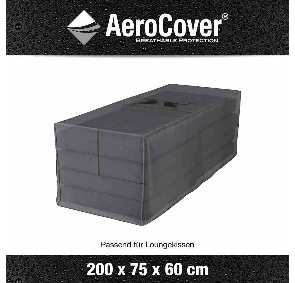 Gartentrends Tragetasche AeroCover, in anthrazit, Polyester anthrazit - 200x60x75cm (BxHxT) von Gartentrends
