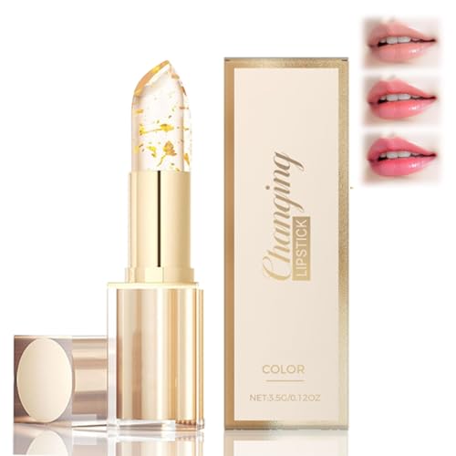 Gartiage Farbwechselnder Lippenstift für Damen, PH-Lippenstift mit Farbwechseleffekt, Klarer Lipstick, der die Farbe wechselt(1 Stück) von Gartiage