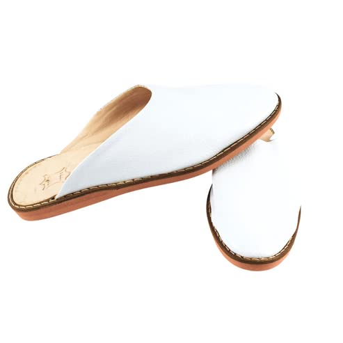 Gartiam Babouche aus 100% Leder, robust und bequem, für Damen und Herren, für Haus oder Außenbereich, traditionell, handgefertigt Gartiam Babouche aus 100% Leder, robust und bequem, für Damen und Herren, für Haus oder Außenbereich, traditionell, handgefertigt von Gartiam
