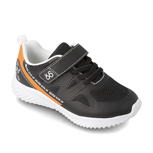 Garvalín 231830 Sneaker, Schwarz/Orange, 30 EU von Garvalín