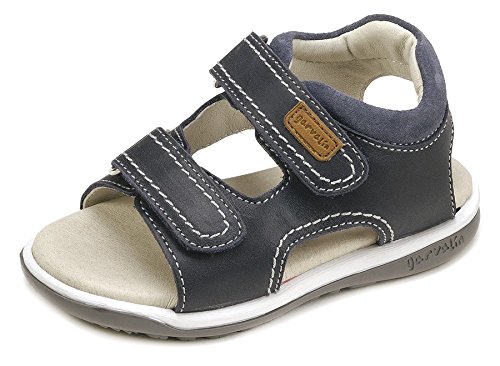 Garvalín Jungen 182452 Peeptoe Sandalen, Hellblau, 28 EU von Garvalín