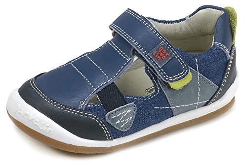 Garvalín Jungen 182458 Sneaker, Blau (Jeans A-AMZ) von Garvalín