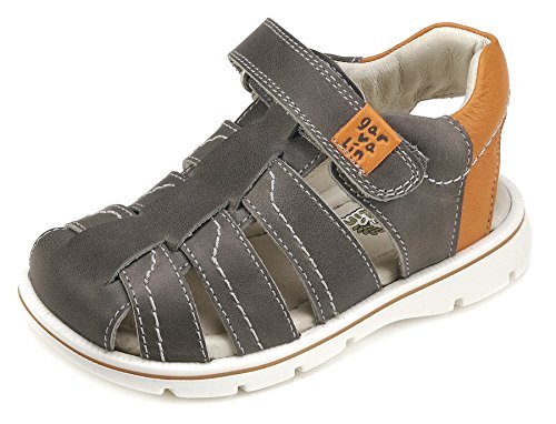 Garvalín Jungen 182460 Geschlossene Sandalen, Grau, 30 EU von Garvalín