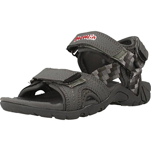 Garvalín Jungen 182851 Peeptoe Sandalen, Grau (Grey B-AMZ) von Garvalín