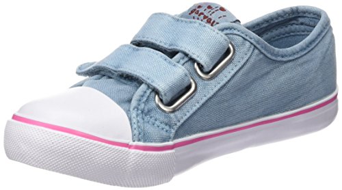 Garvalin Mädchen 162802 Low-Top, Blau (Azul Bordado Flores) von Garvalín