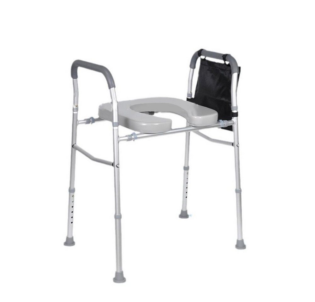 GarveeMore Hygienehocker Erhöhter Toilettensitz mit Griffen verstärktem und rutschfestem Design, 300lbs Einstellbare Breite & Höhe Toilettensitzerhöhung Für Senioren GarveeMore Hygienehocker Erhöhter Toilettensitz mit Griffen verstärktem und rutschfestem Design, 300lbs Einstellbare Breite & Höhe Toilettensitzerhöhung Für Senioren von GarveeMore