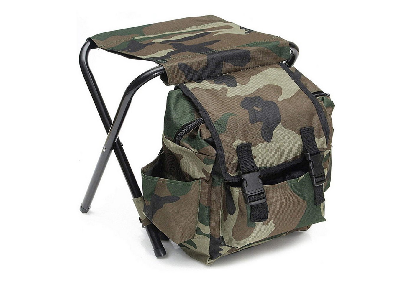 GarveeMore Kletterrucksack Outdoor Tragbarer Camouflage Klapphocker Oxford Stoff Hocker Rucksack GarveeMore Kletterrucksack Outdoor Tragbarer Camouflage Klapphocker Oxford Stoff Hocker Rucksack von GarveeMore
