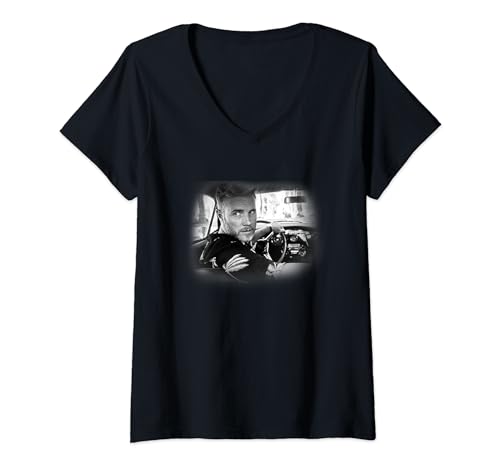 Damen Gary Barlow: Offizielles Fahren T-Shirt mit V-Ausschnitt von Gary Barlow