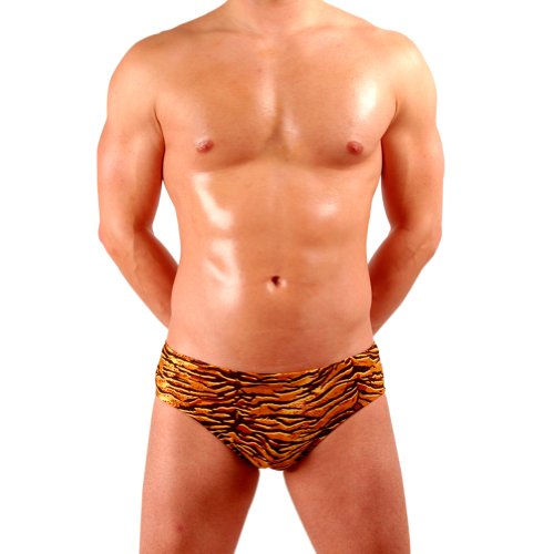 Gary Majdell Sport Sport Herren Neu Hot Tiger Print Bikini Badeanzug X - Groß von Gary Majdell Sport